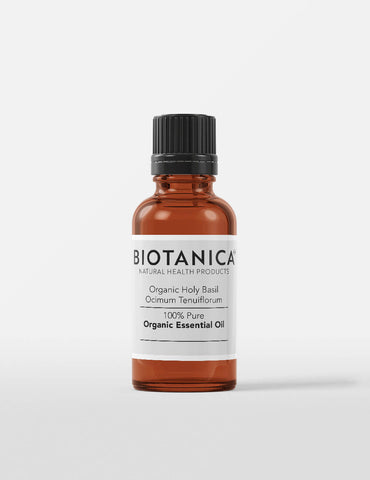 Image of Biotanica, Holy Basil, Premium Organic Essential Oil