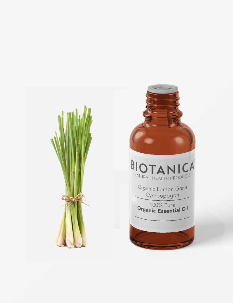 Biotanica, Lemongrass, Premium Organic Essential Oil
